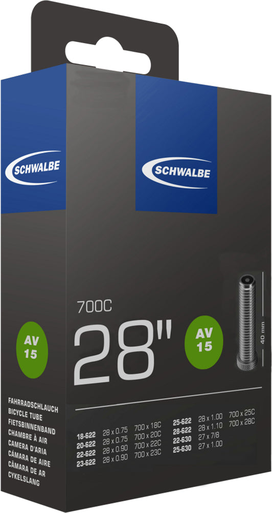 Schwalbe Schläuche für Rollstuhl - Autoventil