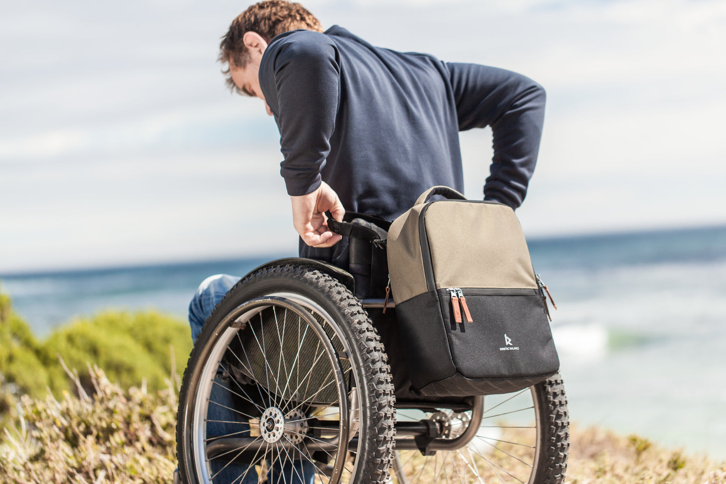 Rucksack | Grün/Schwarz