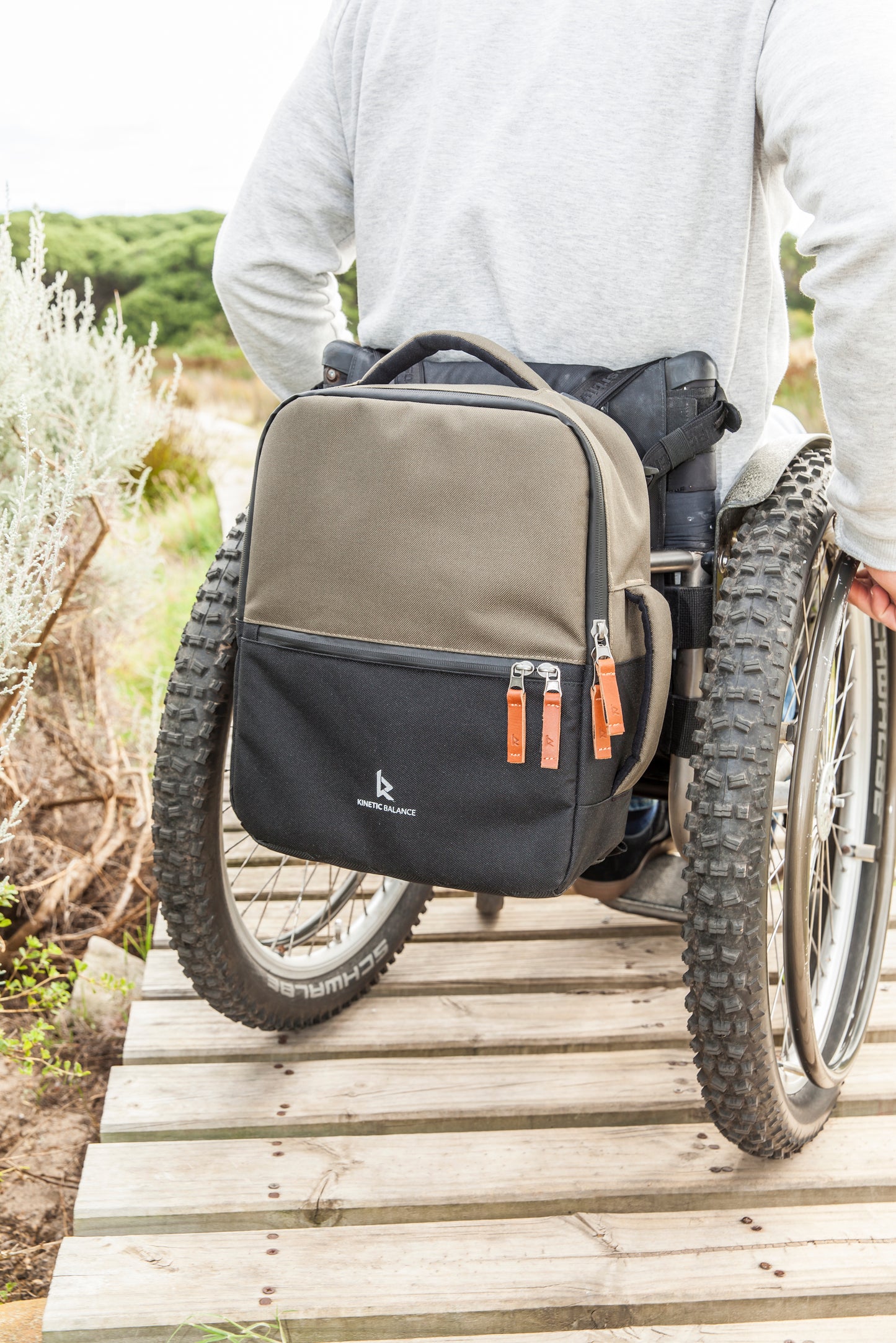 Rucksack | Grün/Schwarz