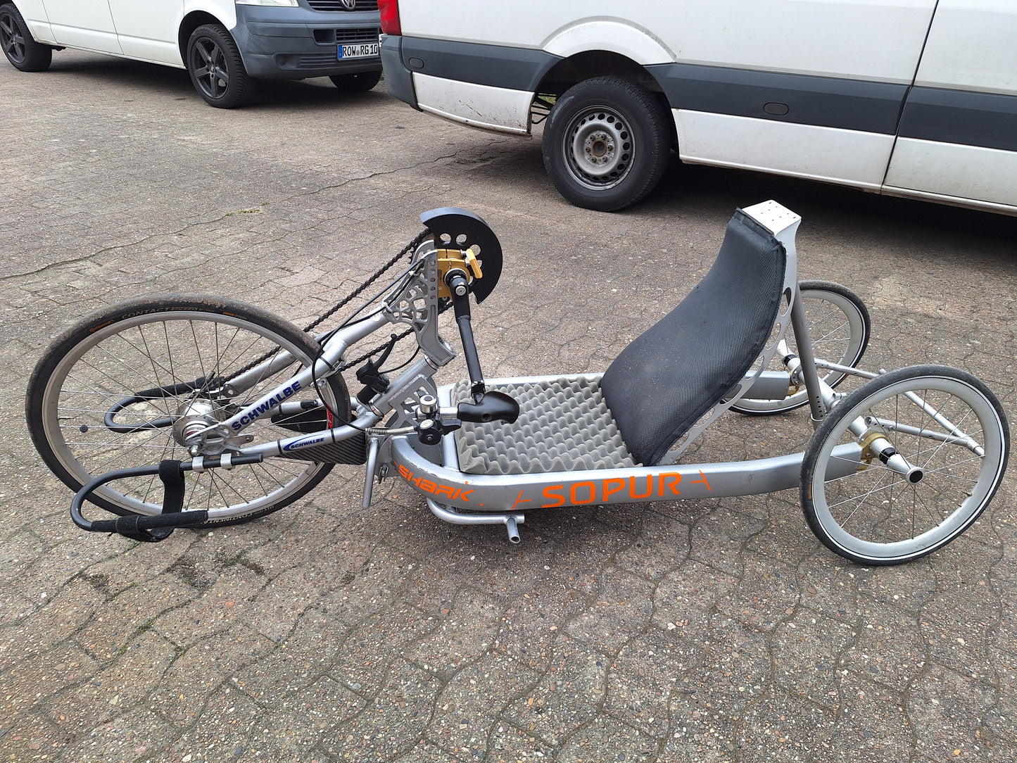 Sopur Shark Handbike / Liegebike Faltbar (B-Ware)