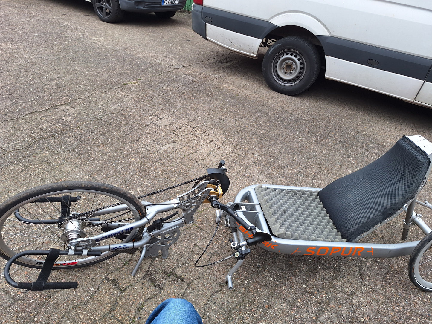 Sopur Shark Handbike / Liegebike Faltbar (B-Ware)