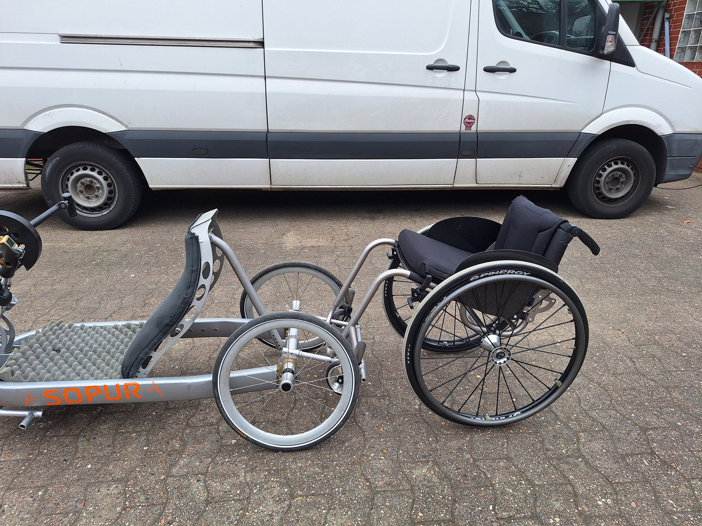 Sopur Shark Handbike / Liegebike Faltbar (B-Ware)