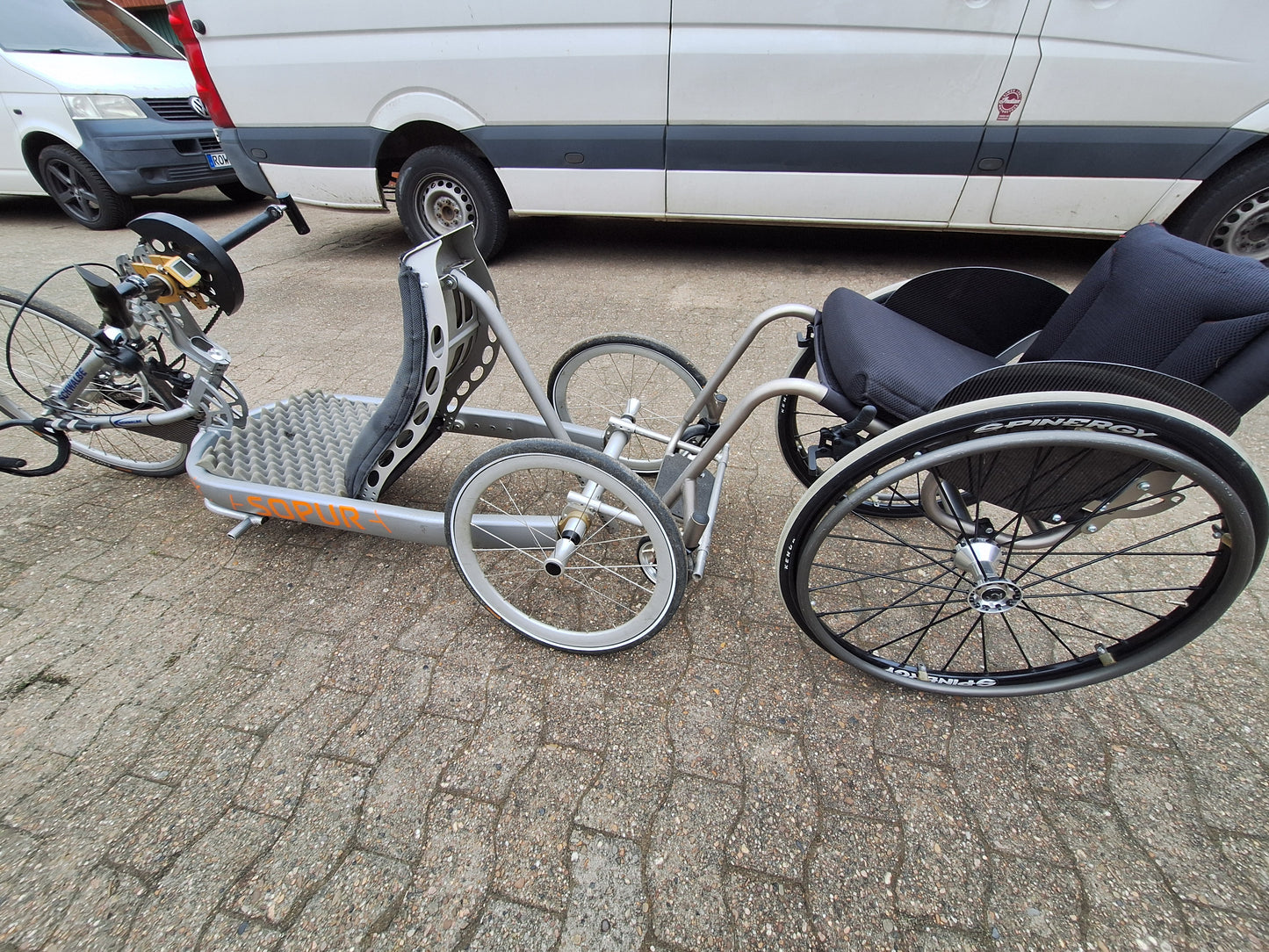 Sopur Shark Handbike / Liegebike Faltbar (B-Ware)