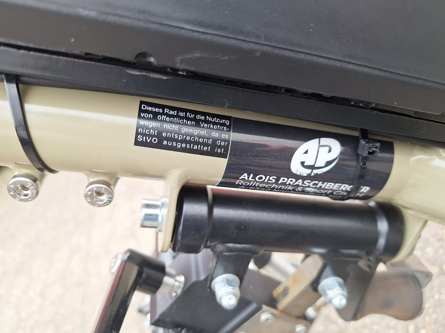 Praschberger Vario Drive Zuggerät Handbike für Rollstuhl B-Ware