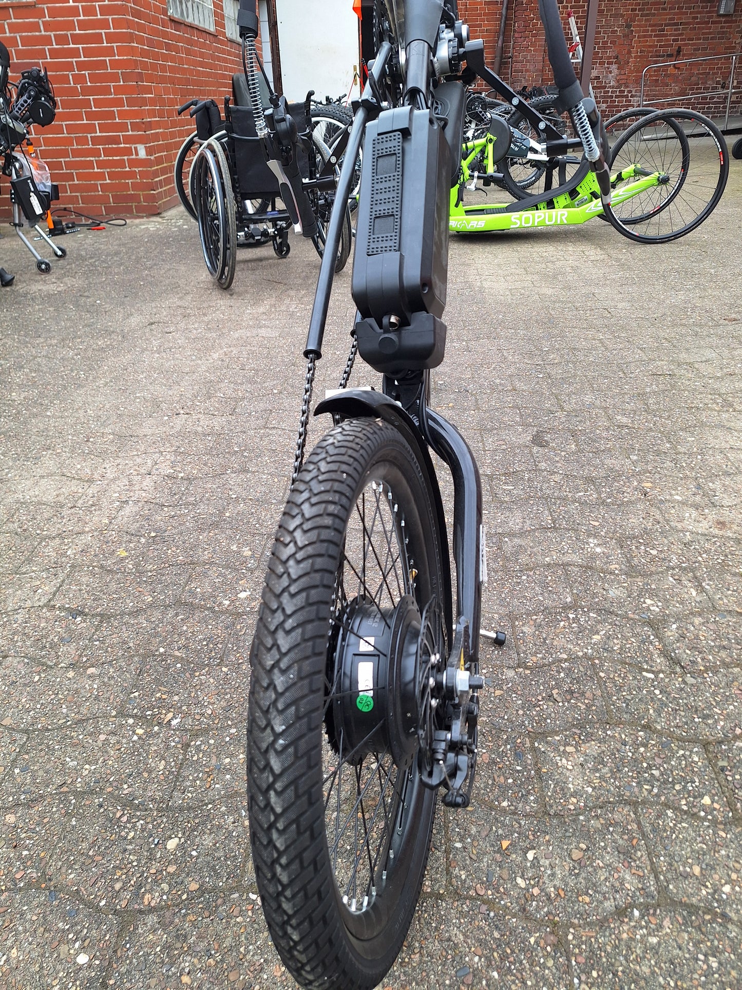 Klaxon Hybrid Ottobock Etac Wolturnus Zuggerät Handbike(B-Ware)