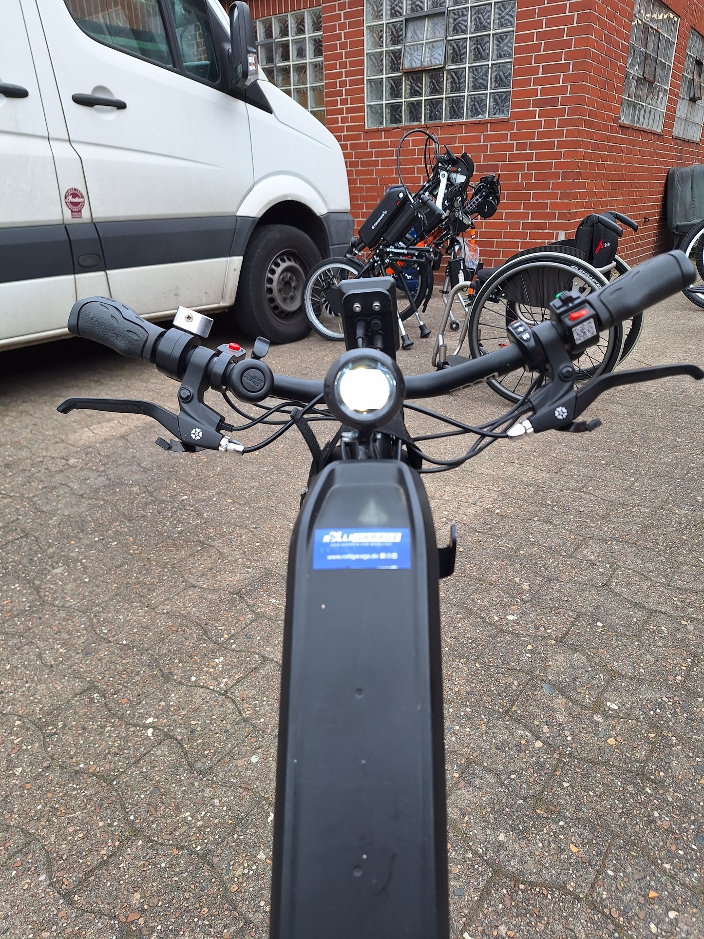 Klaxon Race Ottobock Etac Wolturnus Zuggerät Handbike(B-Ware)