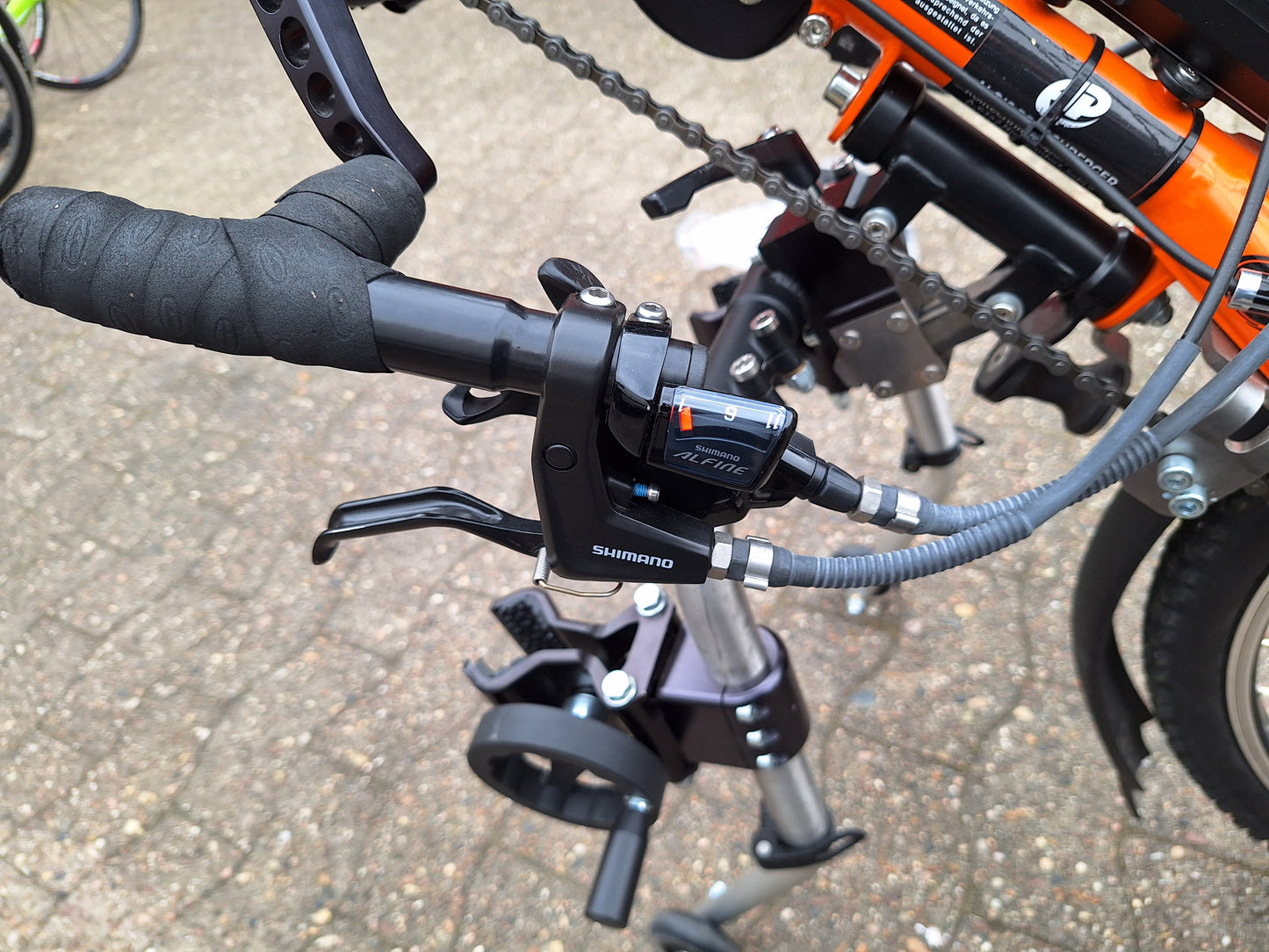 Praschberger Vario Bike Zuggerät Handbike für Rollstuhl B-Ware