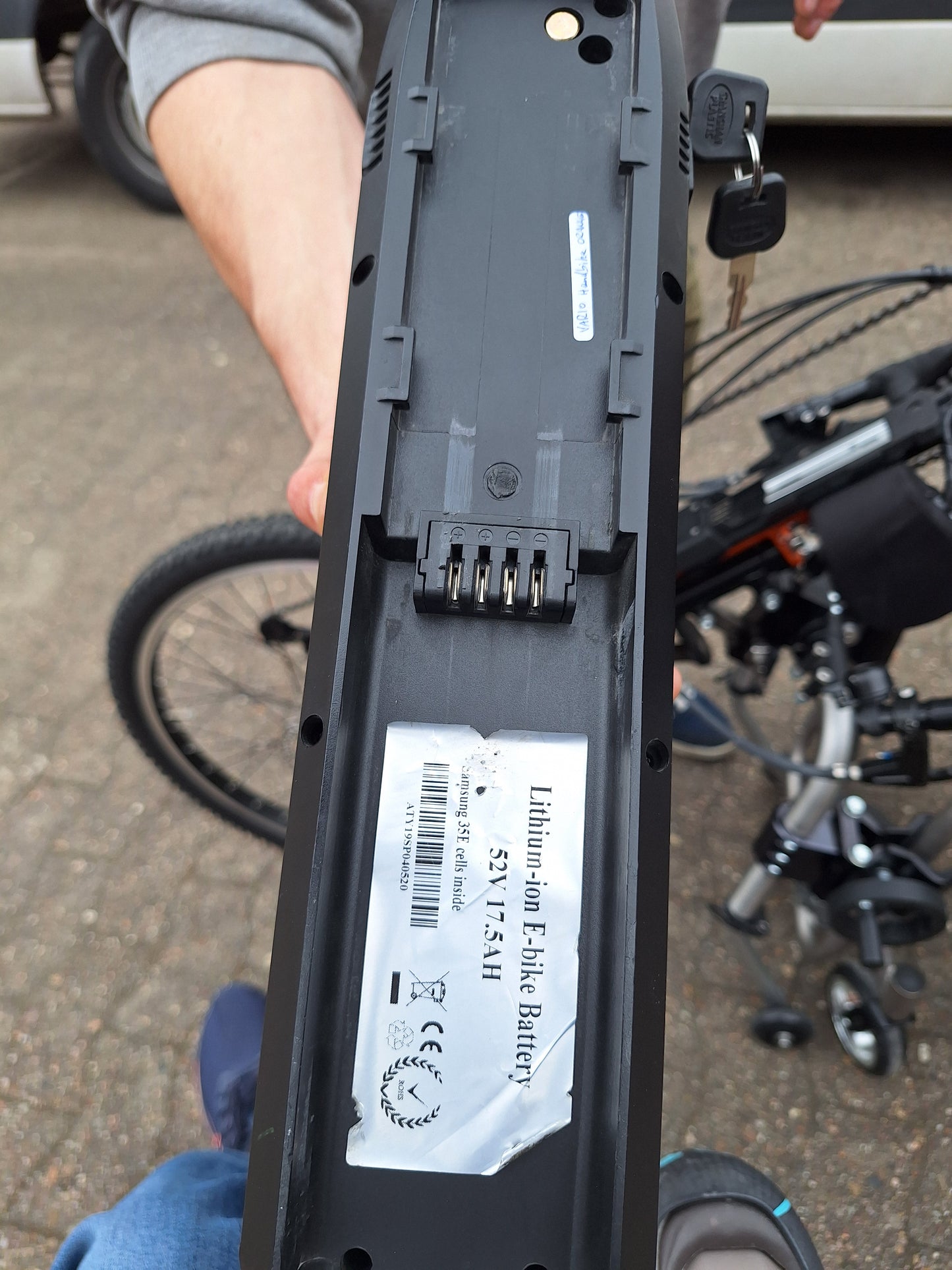 Praschberger Vario Bike Zuggerät Handbike für Rollstuhl B-Ware