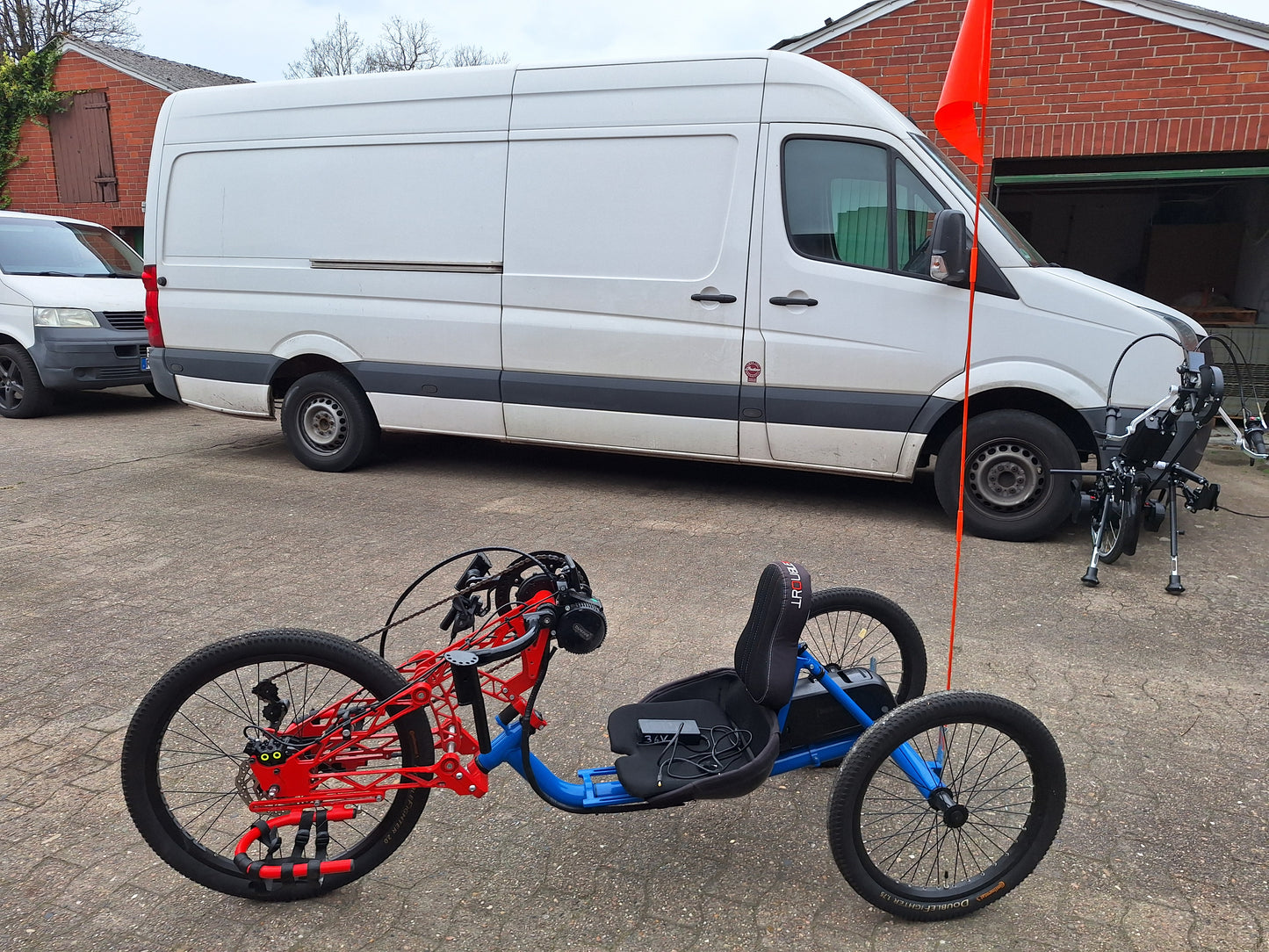 Kids SPORT-ON Troublemaker Handbike Liegebike B-Ware