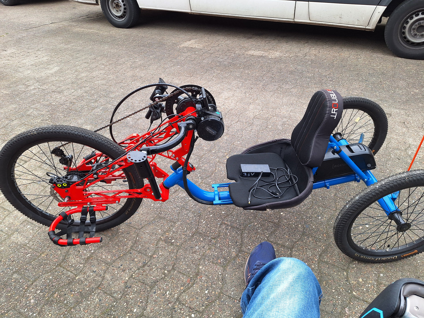 Kids SPORT-ON Troublemaker Handbike Liegebike B-Ware