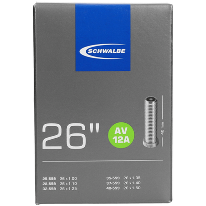 Schwalbe Schläuche für Rollstuhl - Autoventil