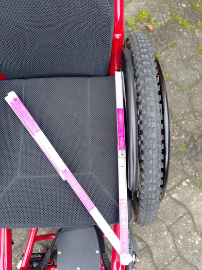 WCMX Skate Rollstuhl „Jumper“ MTB Edition mit Hydraulik-Dämpfern – Ausstellungstück