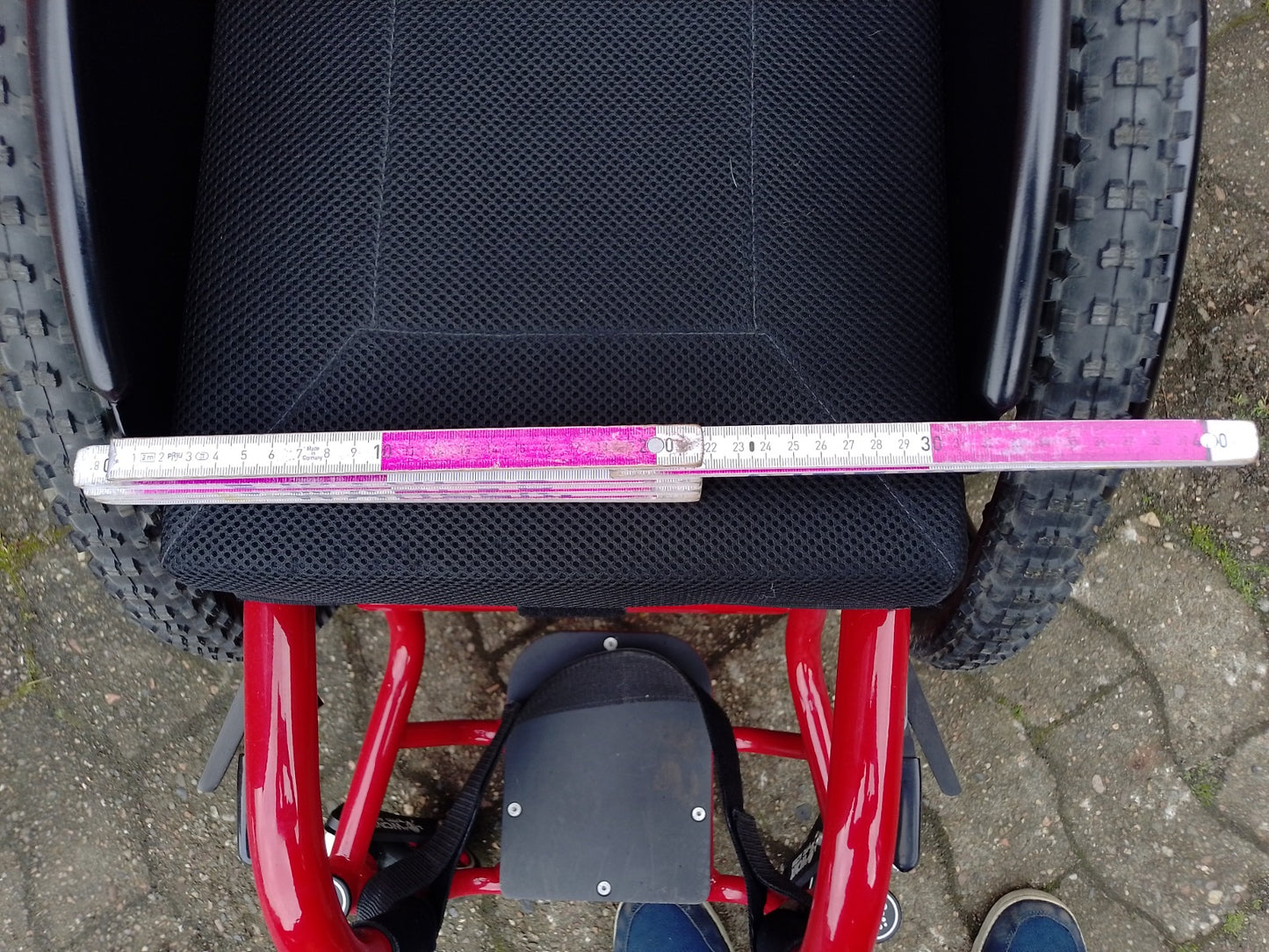 WCMX Skate Rollstuhl „Jumper“ MTB Edition mit Hydraulik-Dämpfern – Ausstellungstück