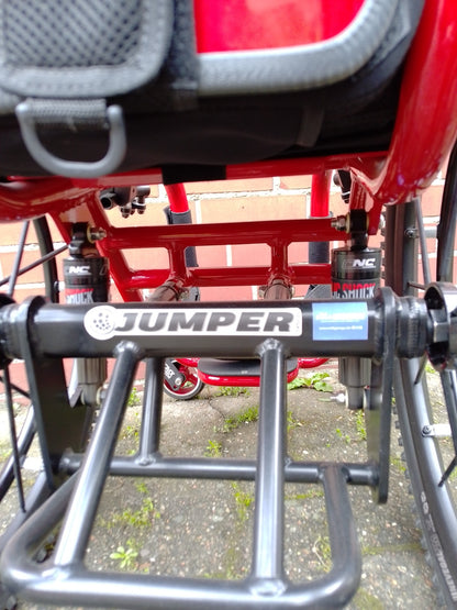 WCMX Skate Rollstuhl „Jumper“ MTB Edition mit Hydraulik-Dämpfern – Ausstellungstück