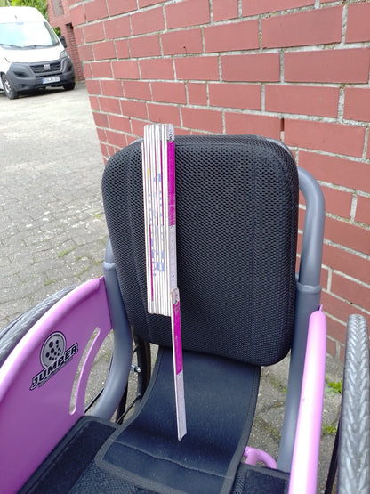 WCMX Skate Rollstuhl Jumper Wheelchair Pink/Lila 24" Ausstellungstück